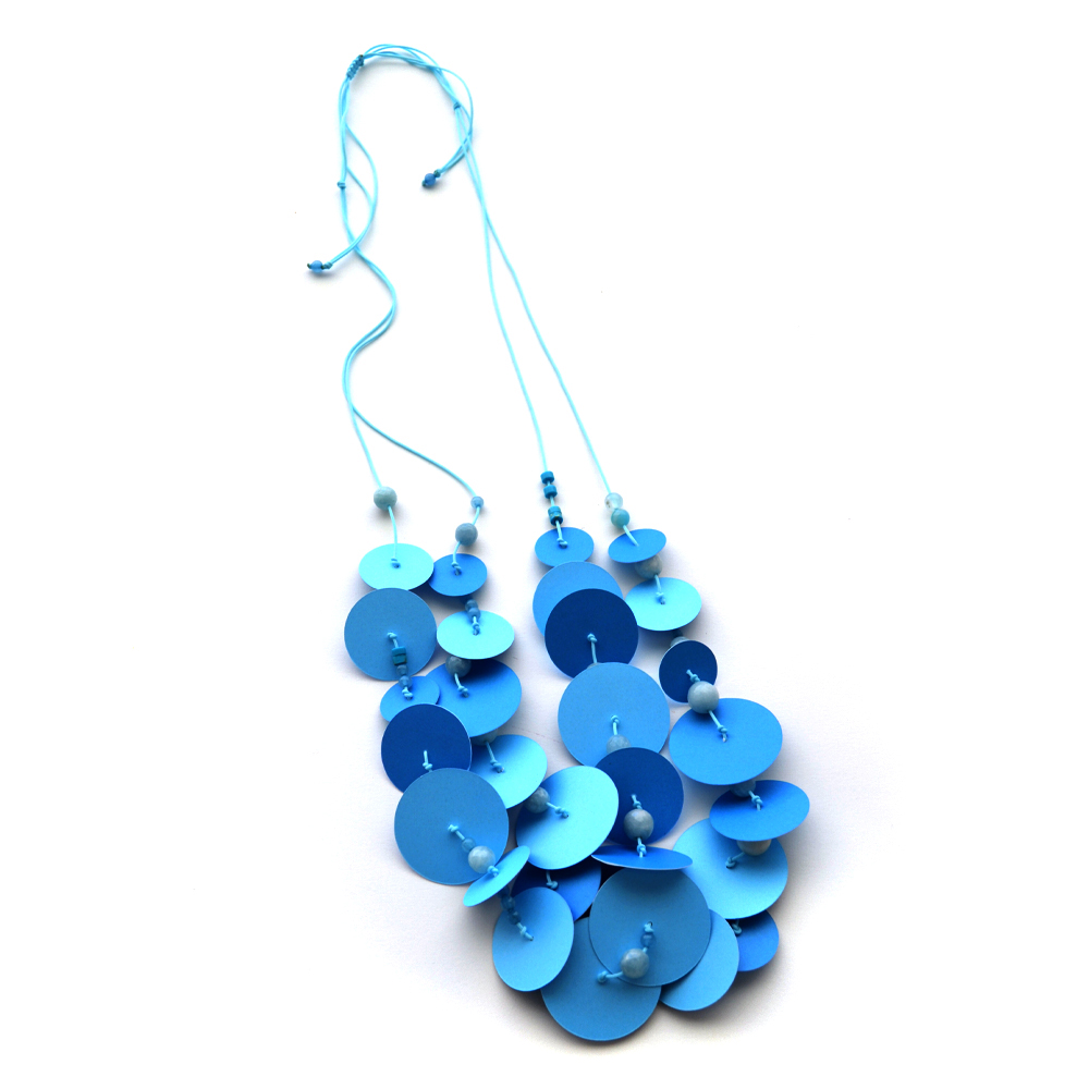 Collar Nenúfar Azul 2