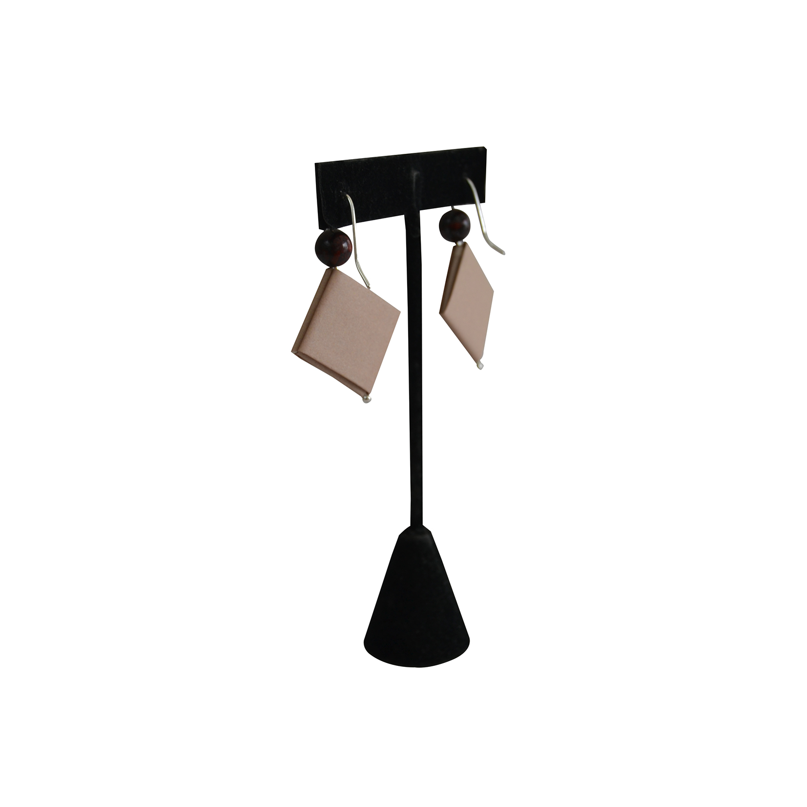 Pendiente Largo Marrón 2